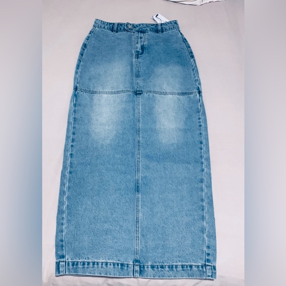 Princess Polly Denim Midi Skirt